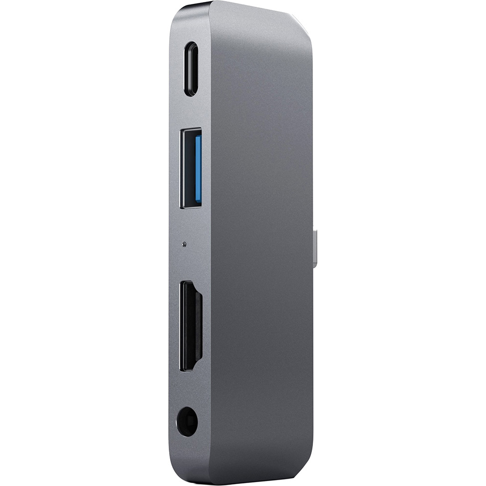 USB-хаб Satechi Aluminum Type-C Mobile Pro Hub Space Gray (ST-TCMPHM), Alum Type-C Mobile Pro Hub Space Gray (ST-TCMPHM)
USB-хаб Satechi Aluminum Type-C Mobile Pro Hub Space Gray (ST-TCMPHM), Alum Type-C Mobile Pro Hub Space Gray (ST-TCMPHM)