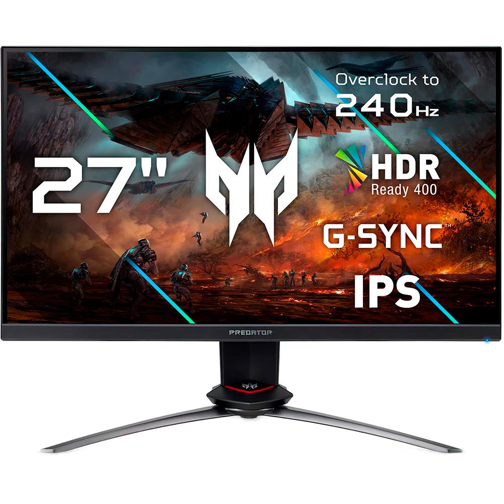Монитор ACER Predator XB273GXbmiiprzx (UM.HX3EE.X07), 27.2" XB273GXbmiiprzx (UM.HX3EE.X07)
Монитор ACER Predator XB273GXbmiiprzx (UM.HX3EE.X07), 27.2" XB273GXbmiiprzx (UM.HX3EE.X07)