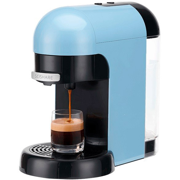 Кофеварка SCISHARE Espresso coffee machine S1801 Blue, Espresso coffee machine Blue S1801
Кофеварка SCISHARE Espresso coffee machine S1801 Blue, Espresso coffee machine Blue S1801