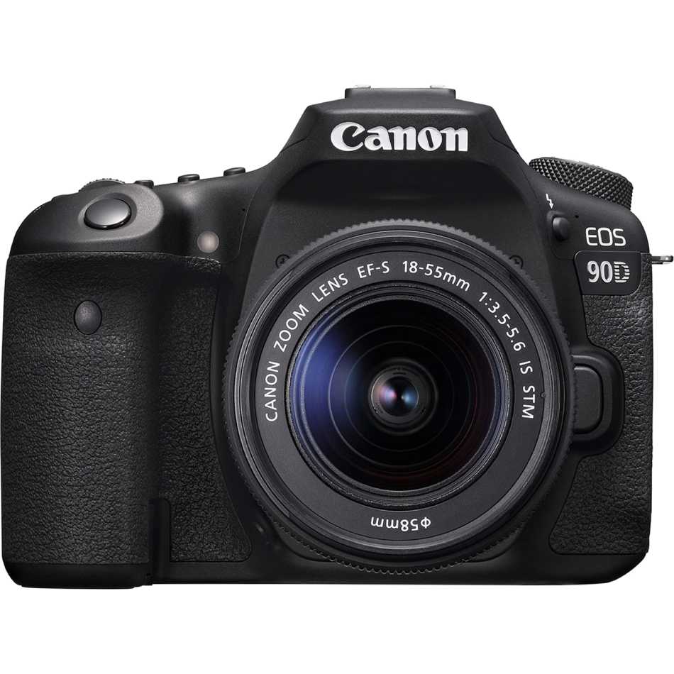 Фотоаппарат Canon EOS 90D EF-S 18-55mm IS STM Kit Black (3616C030AA), EOS 90D + 18-55 IS STM
Фотоаппарат Canon EOS 90D EF-S 18-55mm IS STM Kit Black (3616C030AA), EOS 90D + 18-55 IS STM