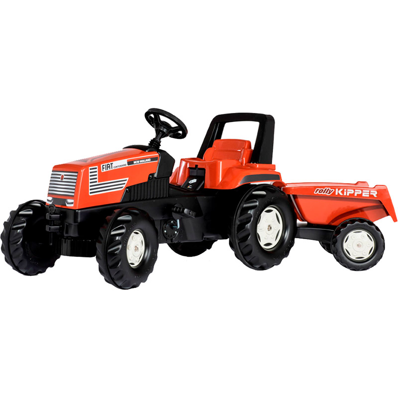 Трактор с прицепом Rolly Toys rollyFarmtrac Fiat Centenario Brown Black (26721), Трактор з причепом rollyFarmtrac Fiat Centenario
Трактор с прицепом Rolly Toys rollyFarmtrac Fiat Centenario Brown Black (26721), Трактор з причепом rollyFarmtrac Fiat Centenario