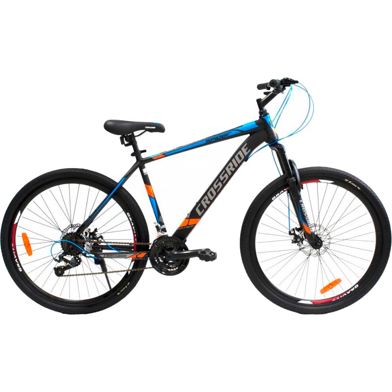 Велосипед CROSSRIDE Spider 27.5" рама-17" St Black/Blue (01961), Велосипед Spider 27.5" рама-17" St Black/Blue
Велосипед CROSSRIDE Spider 27.5" рама-17" St Black/Blue (01961), Велосипед Spider 27.5" рама-17" St Black/Blue