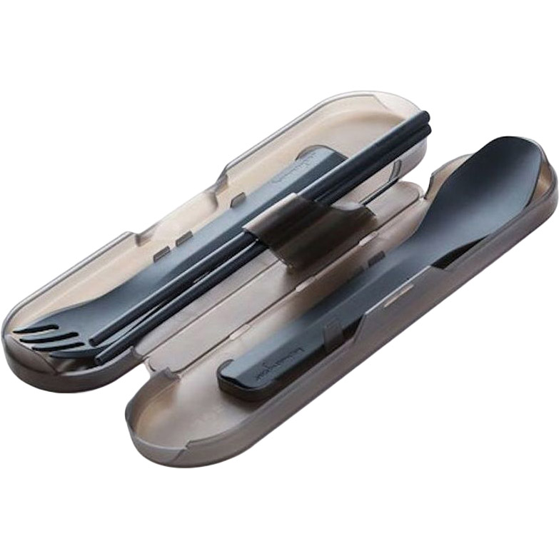 Набор приборов для еды Humangear GoBites Quattro Gray (022.0083), Набір приборів для їжі GoBites Quattro gray
Набор приборов для еды Humangear GoBites Quattro Gray (022.0083), Набір приборів для їжі GoBites Quattro gray