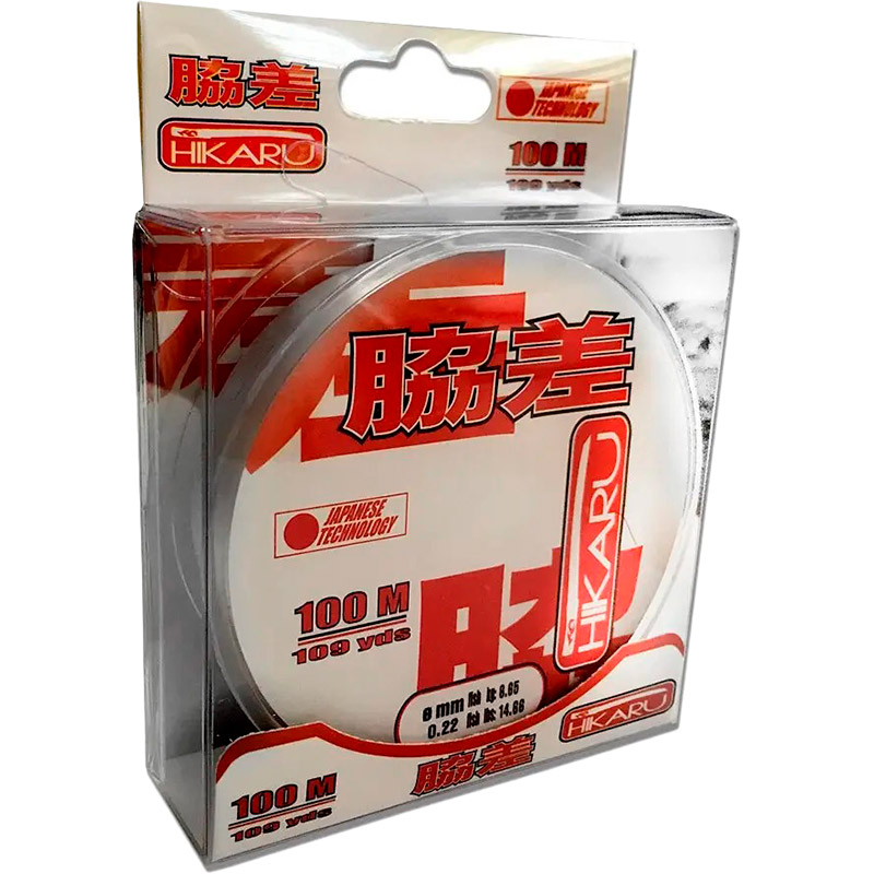 Леска LINEAEFFE Hikaru 100 м 0.16 мм 3.42 кг Transparent (3001616/GOL), Жилка Hikaru 100м 0.16мм FishTest 3.42кг
Леска LINEAEFFE Hikaru 100 м 0.16 мм 3.42 кг Transparent (3001616/GOL), Жилка Hikaru 100м 0.16мм FishTest 3.42кг