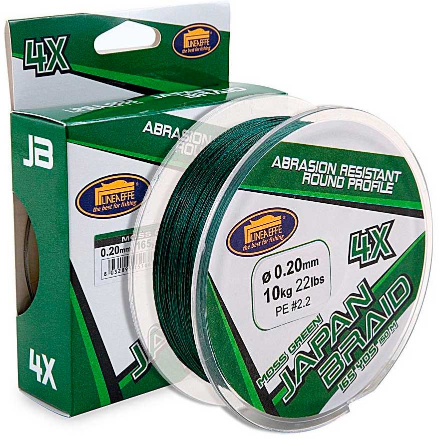 Шнур LINEAEFFE Japan Braid 4X мoss Green 150 м/ 165yds 0.16 мм FishTest 8.20 кг, Шнур Japan Braid 4X мoss Green 150м/
Шнур LINEAEFFE Japan Braid 4X мoss Green 150 м/ 165yds 0.16 мм FishTest 8.20 кг, Шнур Japan Braid 4X мoss Green 150м/