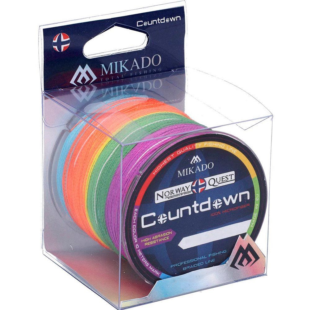 Шнур Mikado Norway Quest Countdown 300 м 0.35 мм 33.50 кг Multicolor (Z46M-035-300), Шнур Norway Quest Countdown 300м
Шнур Mikado Norway Quest Countdown 300 м 0.35 мм 33.50 кг Multicolor (Z46M-035-300), Шнур Norway Quest Countdown 300м