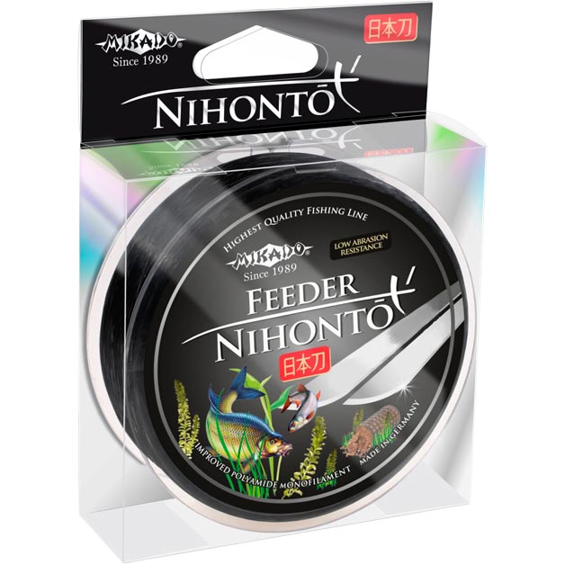 Леска Mikado Nihonto Feeder 150 м 0.20 мм 5.9 кг Black (ZNF-020), Жилка Nihonto Feeder 150м 0.20мм 5.9кг (чорна)
Леска Mikado Nihonto Feeder 150 м 0.20 мм 5.9 кг Black (ZNF-020), Жилка Nihonto Feeder 150м 0.20мм 5.9кг (чорна)
