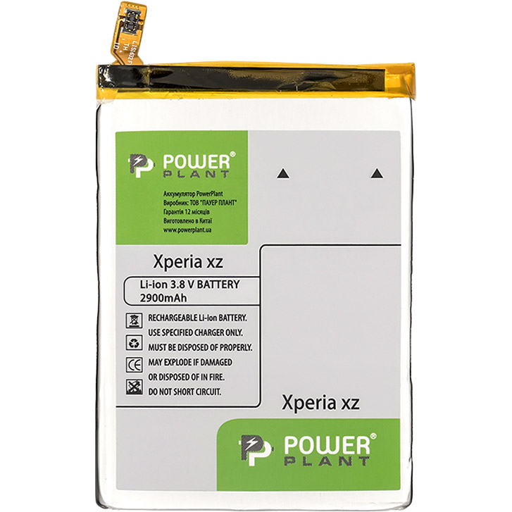 Аккумулятор PowerPlant Sony Xperia XZ (LIS1632ERPC) 2900 мАч (SM190195), Sony Xperia XZ (LIS1632ERPC) 2900mAh (SM190195)
Аккумулятор PowerPlant Sony Xperia XZ (LIS1632ERPC) 2900 мАч (SM190195), Sony Xperia XZ (LIS1632ERPC) 2900mAh (SM190195)