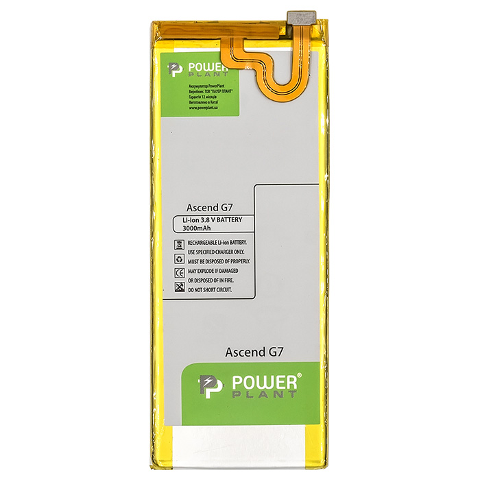 Аккумулятор POWERPLANT Huawei Ascend G7 (HB3748B8EBC) 3000mAh (SM150120), Huawei Ascend G7 (HB3748B8EBC) 3000mAh (SM150120)
Аккумулятор POWERPLANT Huawei Ascend G7 (HB3748B8EBC) 3000mAh (SM150120), Huawei Ascend G7 (HB3748B8EBC) 3000mAh (SM150120)
