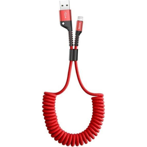 Кабель BASEUS Fish eye Spring Data USB to Lightning 2A 1м red (CALSR-09), Fish eye Spring Data USB to Lightning 2A, 1м, red
Кабель BASEUS Fish eye Spring Data USB to Lightning 2A 1м red (CALSR-09), Fish eye Spring Data USB to Lightning 2A, 1м, red