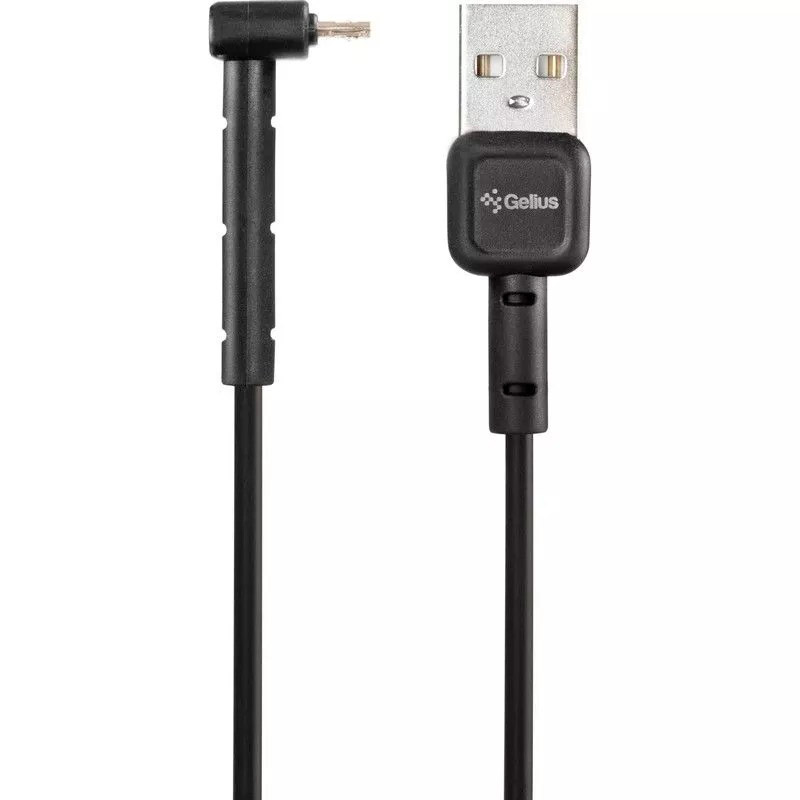 Кабель GELIUS Pro Angle USB - Micro-USB 1 м Black (74852), Pro Angle MicroUSB Black
Кабель GELIUS Pro Angle USB - Micro-USB 1 м Black (74852), Pro Angle MicroUSB Black