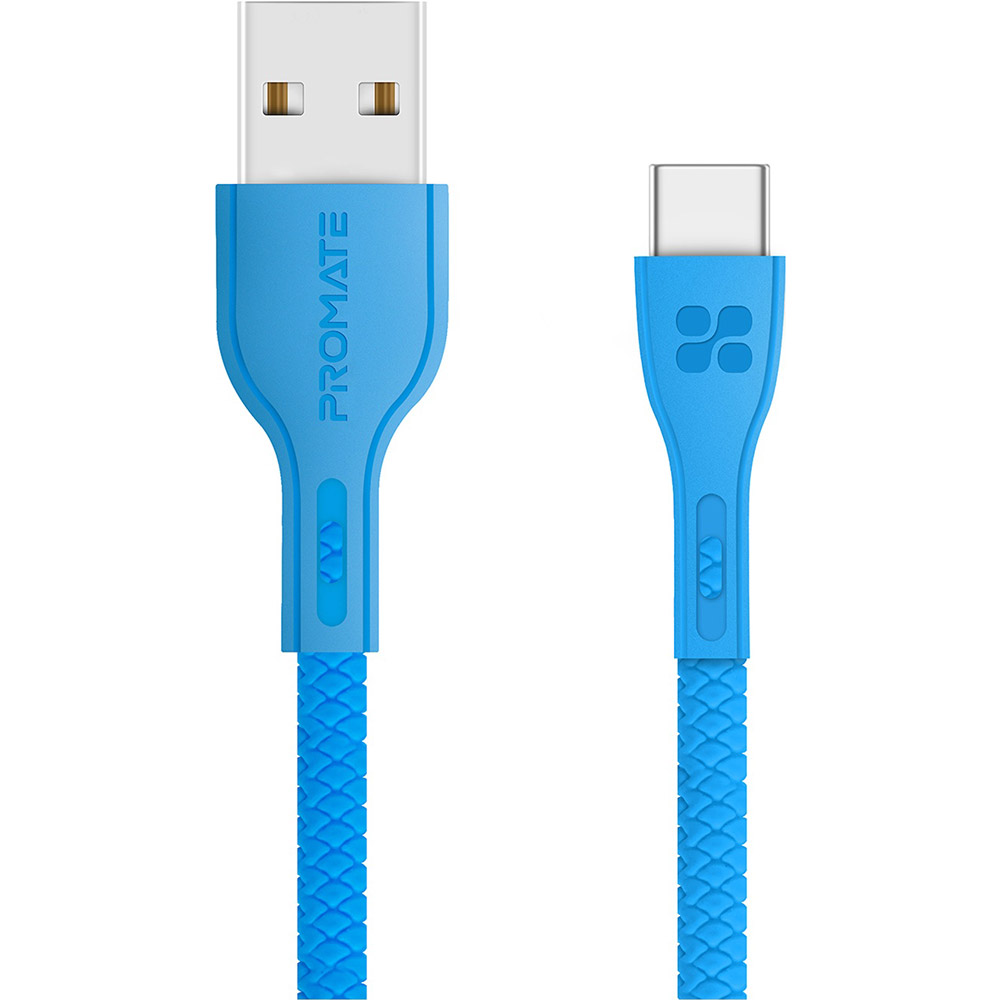 Кабель Promate USB - USB Type-C 1.2 м Blue (powerbeam-c.blue), Кабель USB-USB Type-C powerbeam-c.blue
Кабель Promate USB - USB Type-C 1.2 м Blue (powerbeam-c.blue), Кабель USB-USB Type-C powerbeam-c.blue
