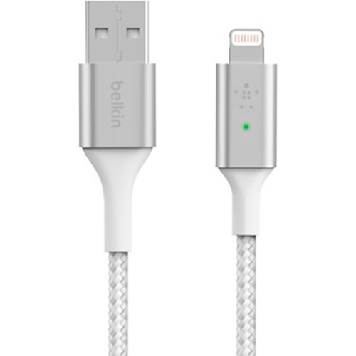 Кабель BELKIN USB - Lightning BRAIDED Smart LED 1.2 м White (CAA007BT04WH), USB-A - Lightning, BRAIDED, Smart LED, 1.2m, white
Кабель BELKIN USB - Lightning BRAIDED Smart LED 1.2 м White (CAA007BT04WH), USB-A - Lightning, BRAIDED, Smart LED, 1.2m, white