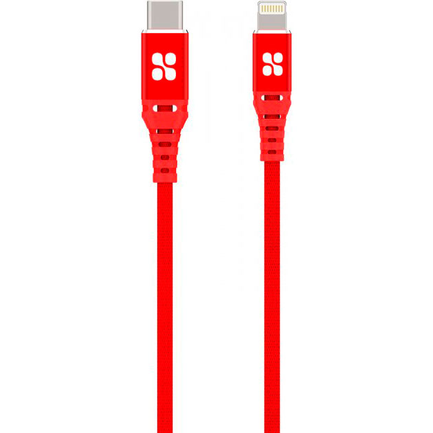 Кабель PROMATE USB Type-C - Lightning powercord.red, USB Type-C - Lightning powercord.red
Кабель PROMATE USB Type-C - Lightning powercord.red, USB Type-C - Lightning powercord.red