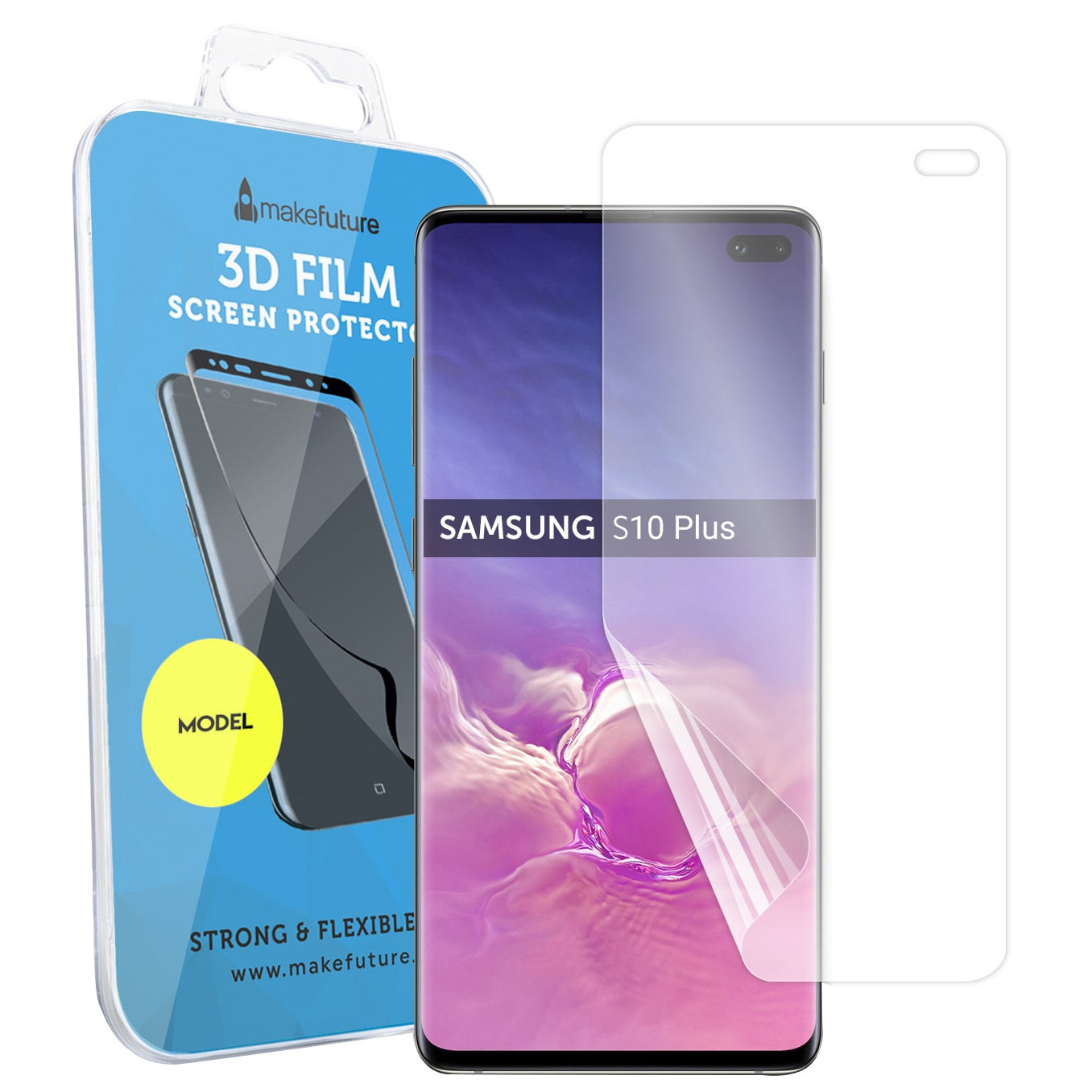 Защитная плёнка MAKEFUTURE 3D для Samsung S10 Plus (MGFU-SS10P), Samsung S10 Plus (MGFU-SS10P)
Защитная плёнка MAKEFUTURE 3D для Samsung S10 Plus (MGFU-SS10P), Samsung S10 Plus (MGFU-SS10P)