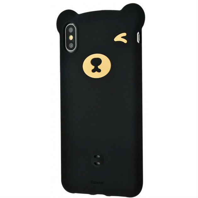 Чехол BASEUS iPhone XS Bear Silicone Black (WIAPIPH58-BE01), iPhone XS Bear Silicone Black (WIAPIPH58-BE01)
Чехол BASEUS iPhone XS Bear Silicone Black (WIAPIPH58-BE01), iPhone XS Bear Silicone Black (WIAPIPH58-BE01)