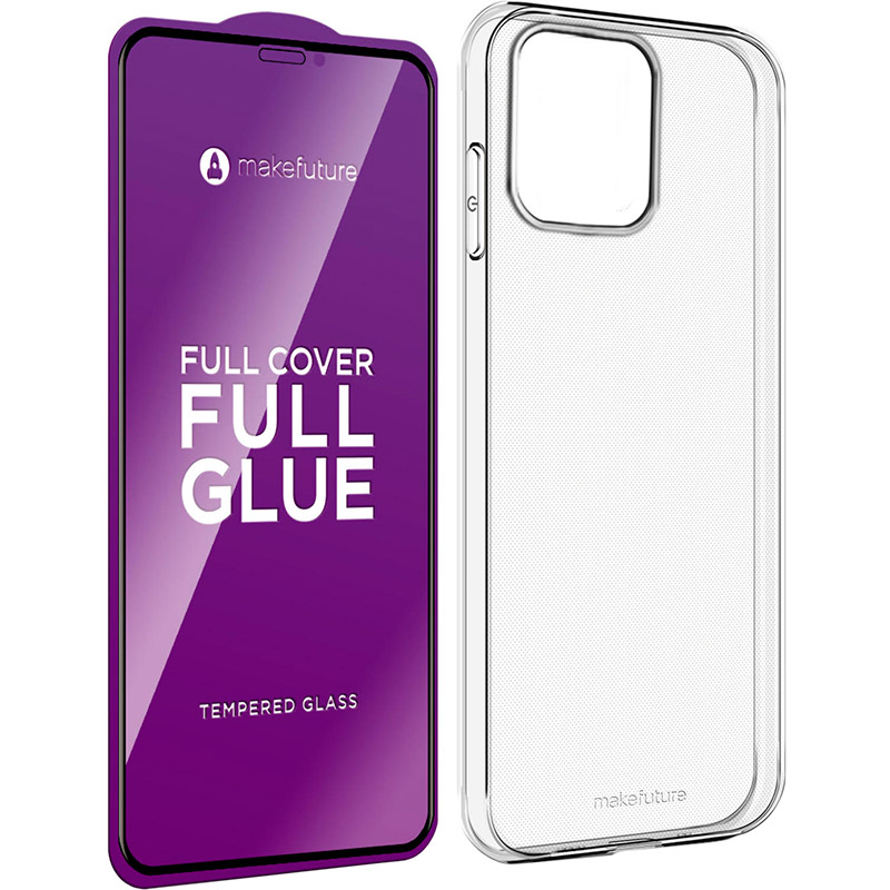 Чехол MAKEFUTURE Air Case для Apple iPhone 12 Clear + защитное стекло (MSFA-AI12), Apple iPhone 12 захисне скло FCFG+чохол Air
Чехол MAKEFUTURE Air Case для Apple iPhone 12 Clear + защитное стекло (MSFA-AI12), Apple iPhone 12 захисне скло FCFG+чохол Air