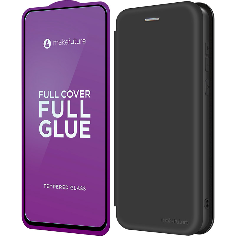Чехол MAKEFUTURE Flip для Samsung Galaxy A11 (A115) Black + защитное стекло (MSFP-SA11BK), Samsung A11 скло FCFG+чохол-книжка Flip Flack
Чехол MAKEFUTURE Flip для Samsung Galaxy A11 (A115) Black + защитное стекло (MSFP-SA11BK), Samsung A11 скло FCFG+чохол-книжка Flip Flack