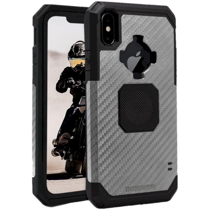 Чехол ROKFORM iPhone XS Max Rugged Gun Metal (305143Р), iPhone XS Max Rugged Gun Metal (305143Р)
Чехол ROKFORM iPhone XS Max Rugged Gun Metal (305143Р), iPhone XS Max Rugged Gun Metal (305143Р)