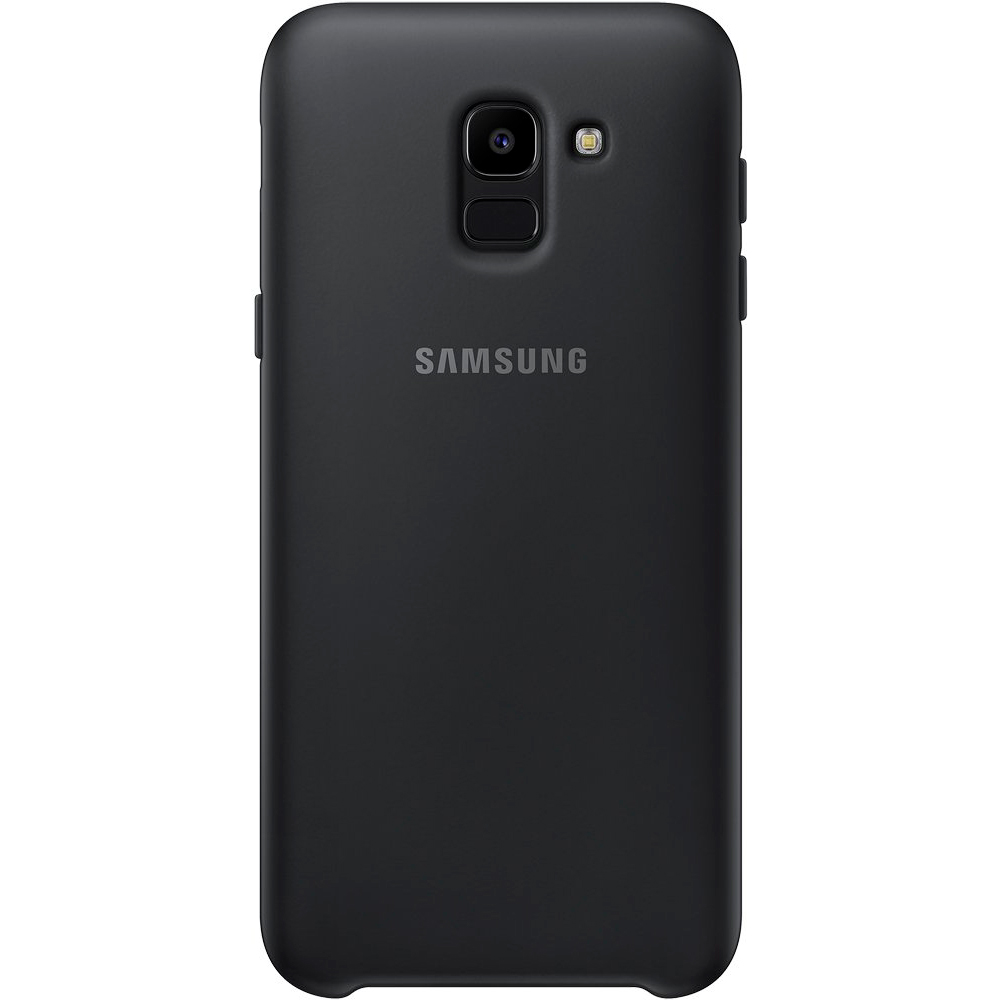 Чехол SAMSUNG Galaxy J6 2018 Dual Layer Cover Black (EF-PJ600CBEGRU), J6 2018/J600 - Dual Layer Cover 
Чехол SAMSUNG Galaxy J6 2018 Dual Layer Cover Black (EF-PJ600CBEGRU), J6 2018/J600 - Dual Layer Cover