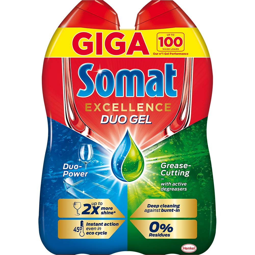 Гель для мытья посуды в посудомоечной машине Duo Gel Антижир 900 мл х 2 шт (9000101505900), Екселенс Гель 900+900 мл
Гель для мытья посуды в посудомоечной машине Duo Gel Антижир 900 мл х 2 шт (9000101505900), Екселенс Гель 900+900 мл