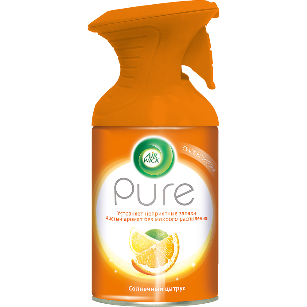 Аэрозольный освежитель воздуха AIRWICK освежитель PURE Солнечный цитрус 250 мл (5011417563861), освежитель PURE Солнечный цитрус 250 мл
Аэрозольный освежитель воздуха AIRWICK освежитель PURE Солнечный цитрус 250 мл (5011417563861), освежитель PURE Солнечный цитрус 250 мл