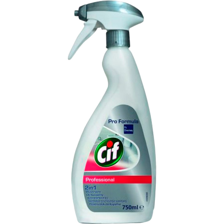 Чистящее средство DIVERSEY Cif Professional Washroom 2in1 Business Solutions 750 мл (7615400116959), Cif Professional Washroom 2in1 Business Solutions
Чистящее средство DIVERSEY Cif Professional Washroom 2in1 Business Solutions 750 мл (7615400116959), Cif Professional Washroom 2in1 Business Solutions