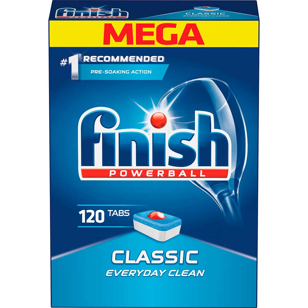 Таблетки для мытья посуды FINISH Classic 120 шт (5997321748153), Таблетки Classic для посудомийних машинах 120шт
Таблетки для мытья посуды FINISH Classic 120 шт (5997321748153), Таблетки Classic для посудомийних машинах 120шт
