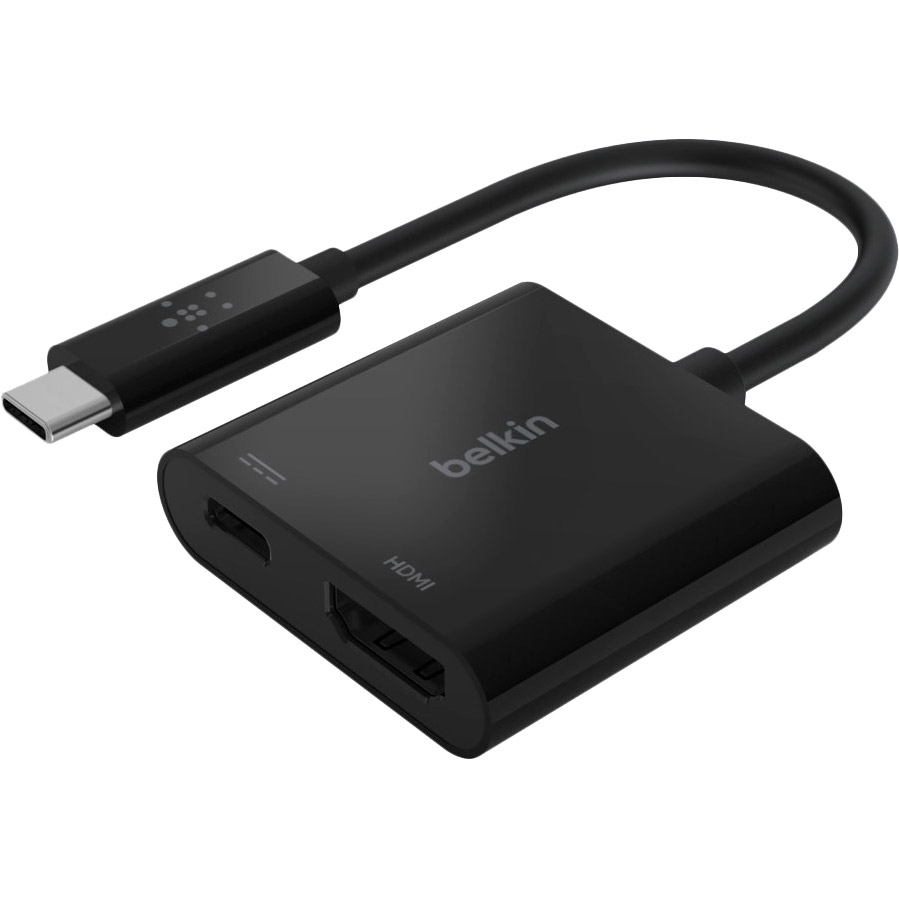 Адаптер BELKIN USB Type-C - HDMI 60W PD Black (AVC002BTBK), USB-C - HDMI 60W PD, black
Адаптер BELKIN USB Type-C - HDMI 60W PD Black (AVC002BTBK), USB-C - HDMI 60W PD, black