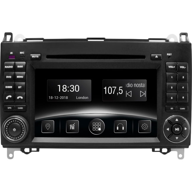 Автомагнитола GAZER CM5007-W169 для Mercedes A (W169), B (W245), Vito, Viano, Sprinter, 2003-2012, CM5007-W169
Автомагнитола GAZER CM5007-W169 для Mercedes A (W169), B (W245), Vito, Viano, Sprinter, 2003-2012, CM5007-W169