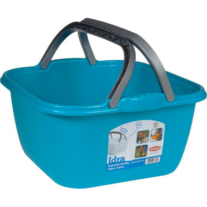 Таз STEFANPLAST IDRA 13 л Blue (PR129S/1), Кошик IDRA з ручками 13л, квадрат, бірюзовий
Таз STEFANPLAST IDRA 13 л Blue (PR129S/1), Кошик IDRA з ручками 13л, квадрат, бірюзовий