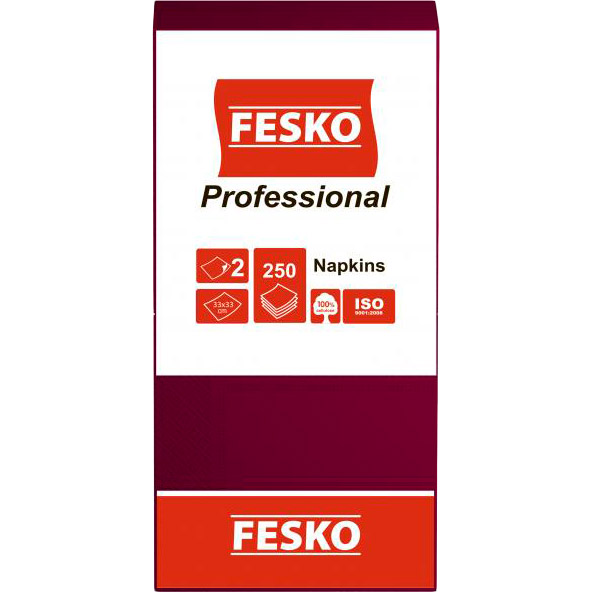 Салфетки RUTA Fesko Professional 4 х 250 шт Bordo (4820023742338), Серветки Fesko Prof 33х33 250л 2ш бордо
Салфетки RUTA Fesko Professional 4 х 250 шт Bordo (4820023742338), Серветки Fesko Prof 33х33 250л 2ш бордо
