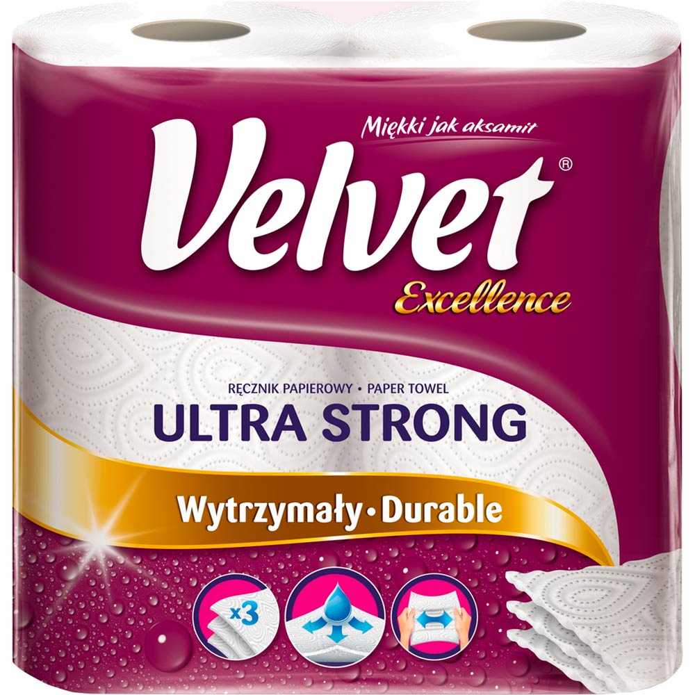 Бумажные полотенца Velvet Excellence 2 шт (5901478002532), Рушники паперові Екселенс 3 шари 2р 96 відр.
Бумажные полотенца Velvet Excellence 2 шт (5901478002532), Рушники паперові Екселенс 3 шари 2р 96 відр.