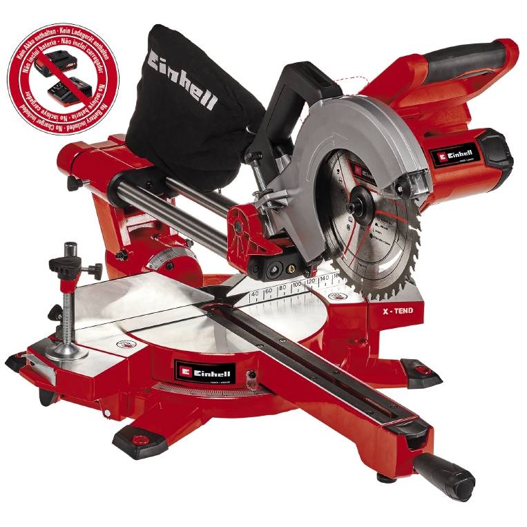 Пила торцовочная EINHELL LEDTE-SM 36/210 Li - Solo (4300880), Пила торцовочна з протяжкою
Пила торцовочная EINHELL LEDTE-SM 36/210 Li - Solo (4300880), Пила торцовочна з протяжкою