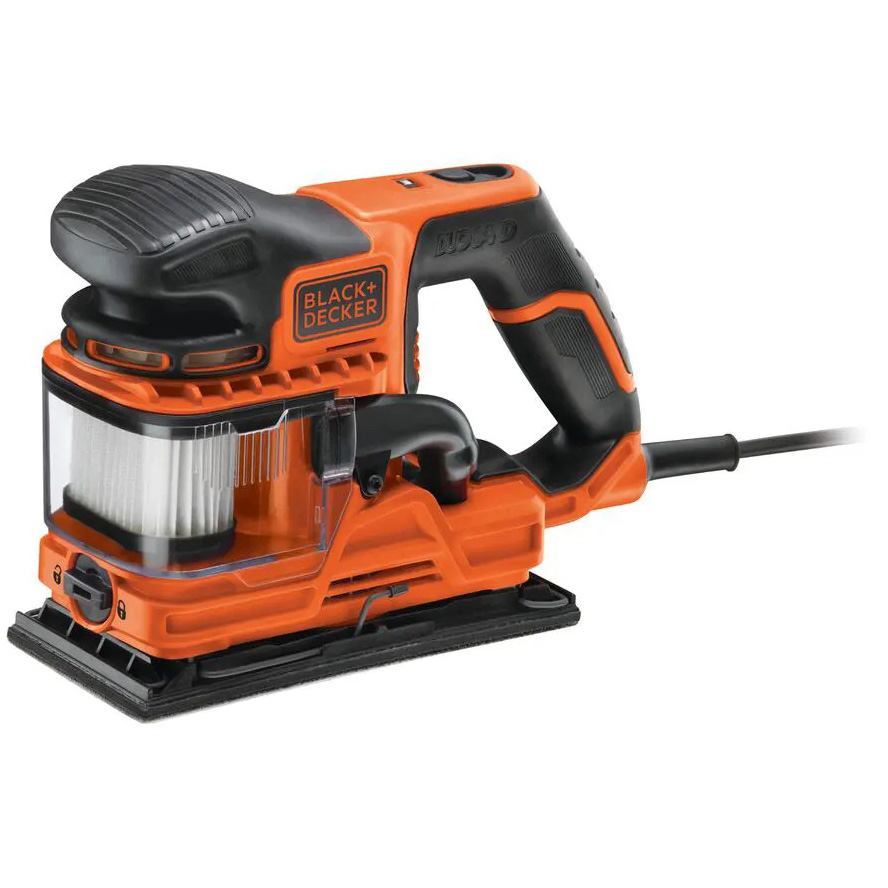 Вибрационная шлифмашина BLACK&DECKER DuoSand (KA330EKA), Шліфмашина вібраційна KA330EKA DuoSand, 270 Вт
Вибрационная шлифмашина BLACK&DECKER DuoSand (KA330EKA), Шліфмашина вібраційна KA330EKA DuoSand, 270 Вт