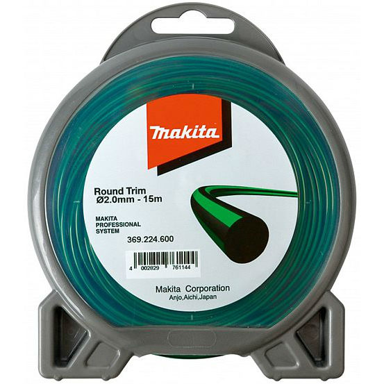 Леска для триммера MAKITA 2 мм 15 м (369224600), Косильная леска 2 мм, 15 м (369224600)
Леска для триммера MAKITA 2 мм 15 м (369224600), Косильная леска 2 мм, 15 м (369224600)