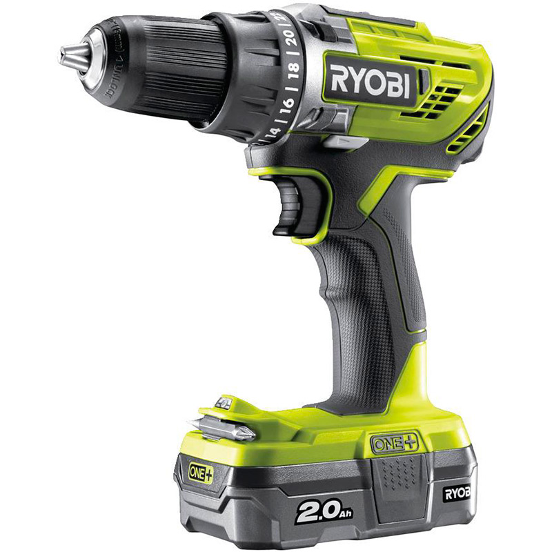Дрель-шуруповерт RYOBI ONE+ R18DD3-120S 18V (5133003347), Шуруповерт-дрель ONE+ R18DD3-120S 18В
Дрель-шуруповерт RYOBI ONE+ R18DD3-120S 18V (5133003347), Шуруповерт-дрель ONE+ R18DD3-120S 18В