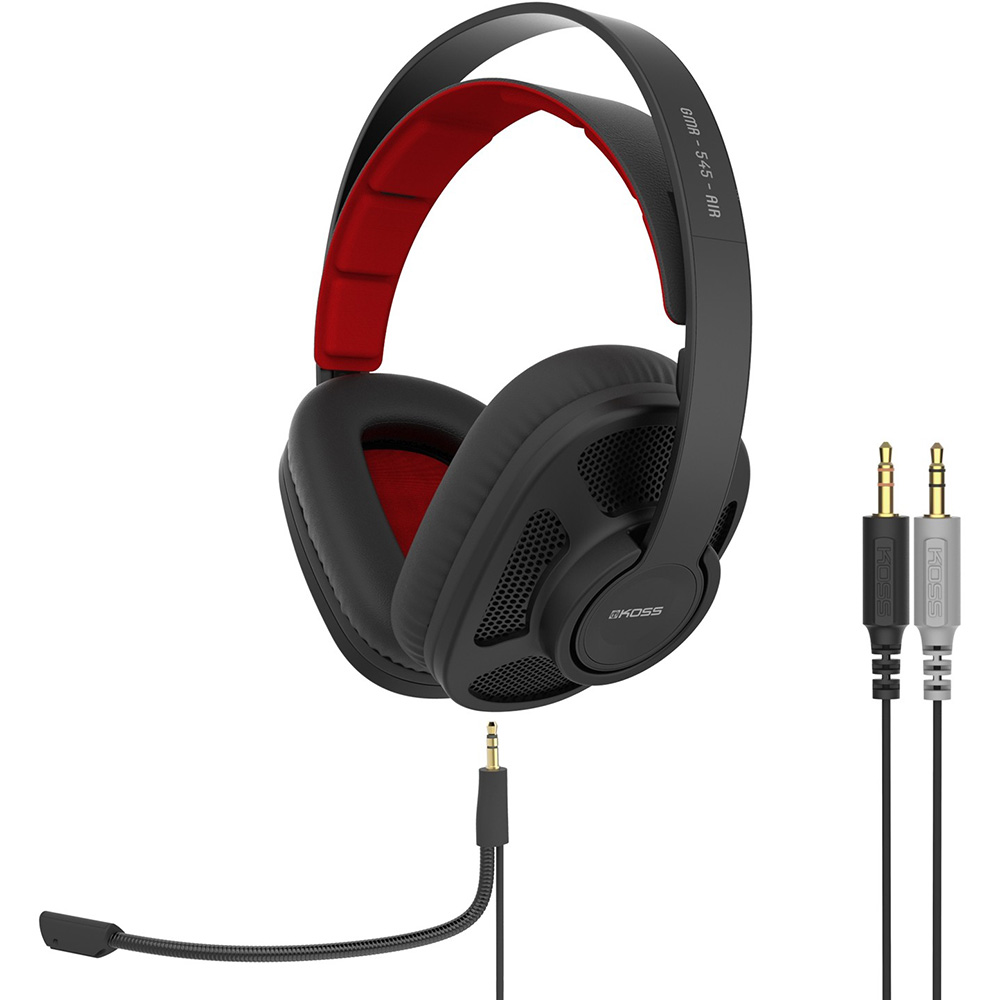 Гарнитура KOSS GMR/545 AIR (192170.101), GMR/545 AIR Over-Ear Open 3.5mm/2x3.5mm
Гарнитура KOSS GMR/545 AIR (192170.101), GMR/545 AIR Over-Ear Open 3.5mm/2x3.5mm