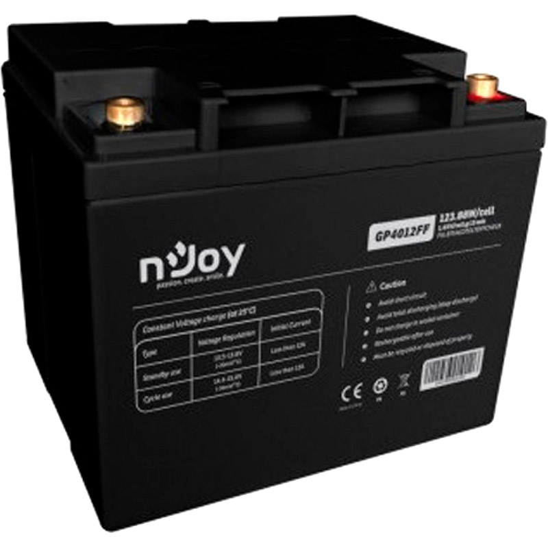 Аккумулятор NJOY GP4012FF 12V (BTVACDTOLTDFFCN01B) VRLA, GP4012FF 12V (BTVACDTOLTDFFCN01B) VRLA
Аккумулятор NJOY GP4012FF 12V (BTVACDTOLTDFFCN01B) VRLA, GP4012FF 12V (BTVACDTOLTDFFCN01B) VRLA