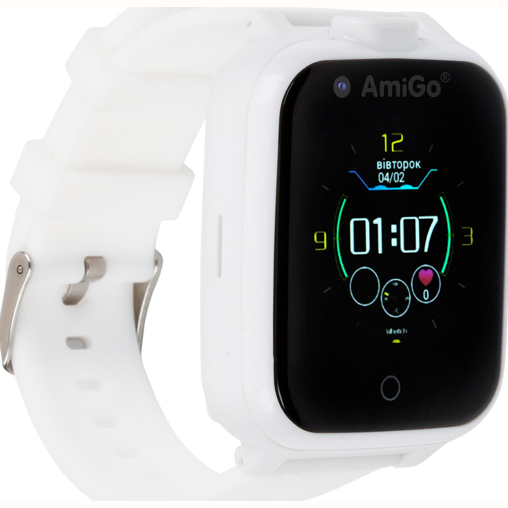 Смарт-часы AMIGO GO006 GPS 4G WIFI White, Дит. годинник з відеодзвінком GO006 GPS 4G WIFI
Смарт-часы AMIGO GO006 GPS 4G WIFI White, Дит. годинник з відеодзвінком GO006 GPS 4G WIFI