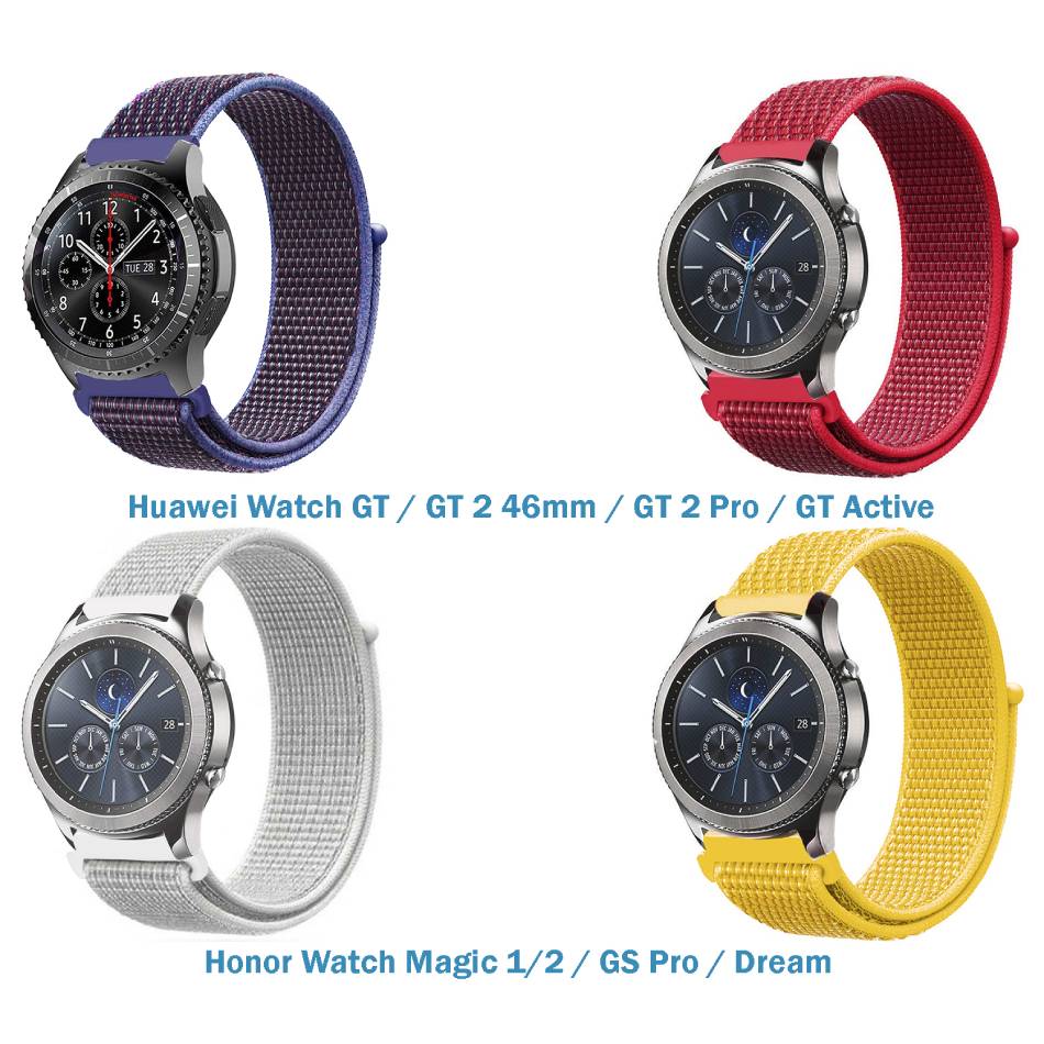 Набор ремешков BECOVER Nylon Style Huawei Watch GT / Honor Watch Magic 1/2 Girl (706562), Набір ремінців Nylon Style Huawei Watch GT /
Набор ремешков BECOVER Nylon Style Huawei Watch GT / Honor Watch Magic 1/2 Girl (706562), Набір ремінців Nylon Style Huawei Watch GT /