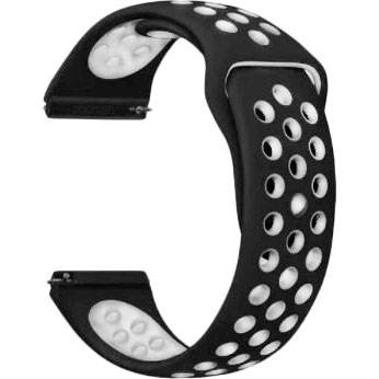 Ремешок BECOVER Vents Style Samsung Galaxy Watch 42mm / Gear Sport White-Black (706437), Ремінець Vents Style Samsung Galaxy Watch 42mm
Ремешок BECOVER Vents Style Samsung Galaxy Watch 42mm / Gear Sport White-Black (706437), Ремінець Vents Style Samsung Galaxy Watch 42mm