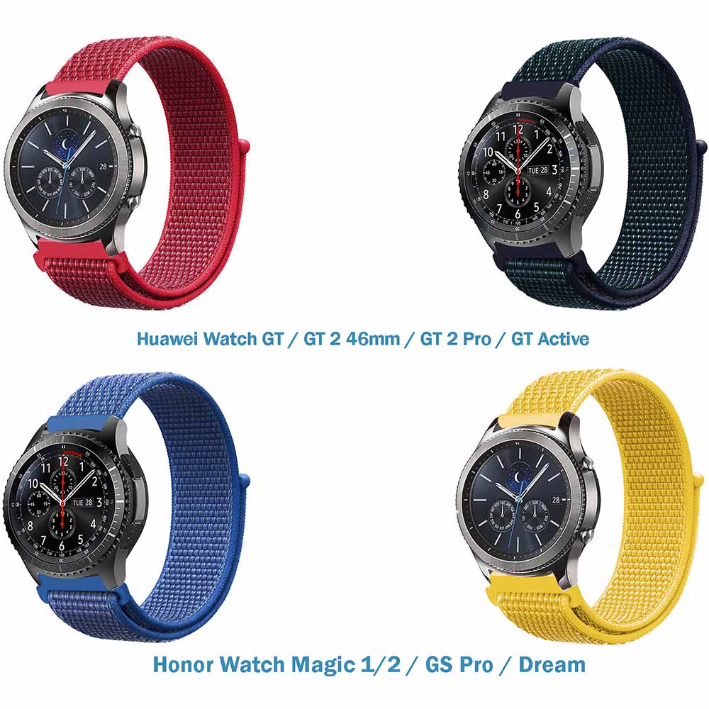 Набор ремешков BECOVER Nylon Style для Huawei Watch GT / Honor Watch Magic 1/2 Boy (706563), Набір ремінців Nylon Style Huawei Watch GT /
Набор ремешков BECOVER Nylon Style для Huawei Watch GT / Honor Watch Magic 1/2 Boy (706563), Набір ремінців Nylon Style Huawei Watch GT /