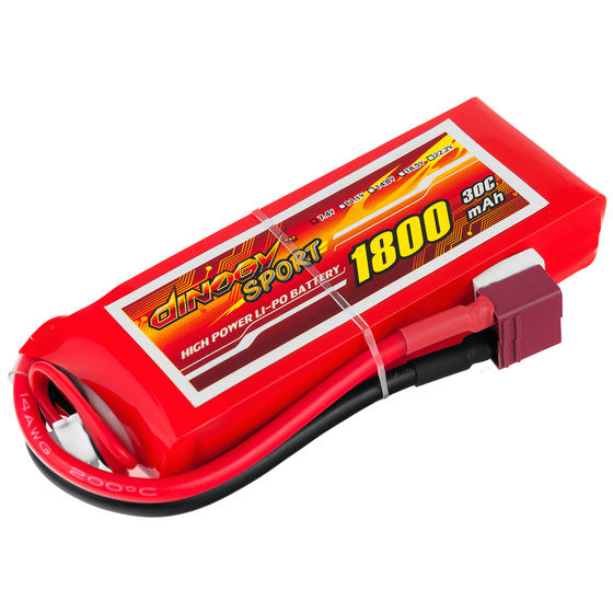 Аккумулятор DINOGY Li-Pol 1800mAh 7.4V 2S 30C T-Plug (DLC-2S1800D-T), Li-Pol 1800mAh 7.4V 2S 30C 17x35x95мм T-Plug
Аккумулятор DINOGY Li-Pol 1800mAh 7.4V 2S 30C T-Plug (DLC-2S1800D-T), Li-Pol 1800mAh 7.4V 2S 30C 17x35x95мм T-Plug