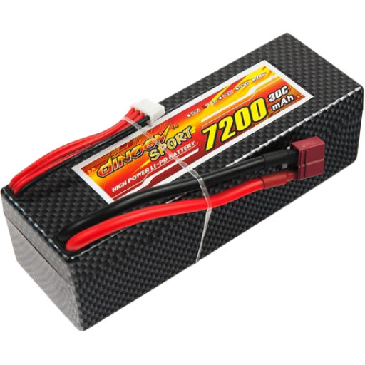 Аккумулятор DINOGY Li-Pol 7200mAh 11.1V 3S 30C T-Plug, Li-Pol 7200mAh 11.1V 3S 30C 41x46x138мм T-Plug
Аккумулятор DINOGY Li-Pol 7200mAh 11.1V 3S 30C T-Plug, Li-Pol 7200mAh 11.1V 3S 30C 41x46x138мм T-Plug