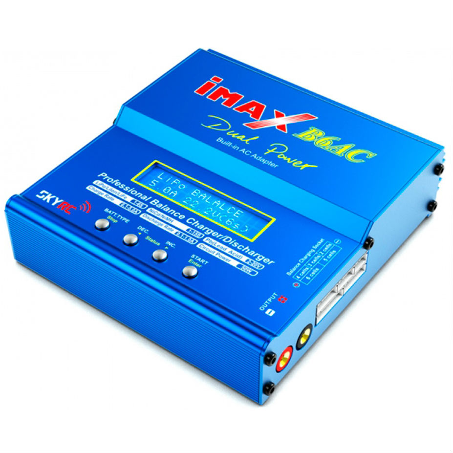 Зарядное устройство SKYRC iMAX B6AC V2 6A/50W с/БП (SK-100008), iMAX B6AC V2 6A/50W с/БП (SK-100008)
Зарядное устройство SKYRC iMAX B6AC V2 6A/50W с/БП (SK-100008), iMAX B6AC V2 6A/50W с/БП (SK-100008)