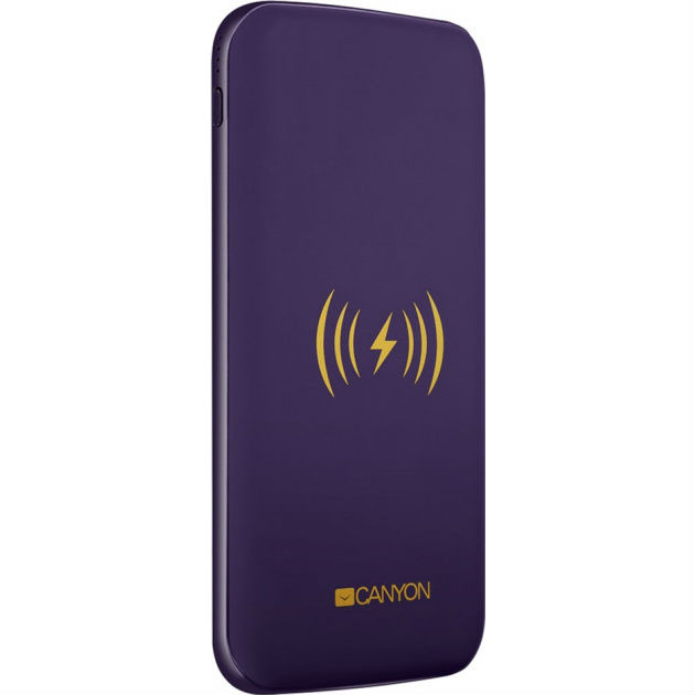 Powerbank CANYON 8000 mAh Li-Pol wireless purple type-C (CNS-TPBW8P), 8000 mAh Li-Pol wireless purple type-C/CNS-TPBW8P
Powerbank CANYON 8000 mAh Li-Pol wireless purple type-C (CNS-TPBW8P), 8000 mAh Li-Pol wireless purple type-C/CNS-TPBW8P
