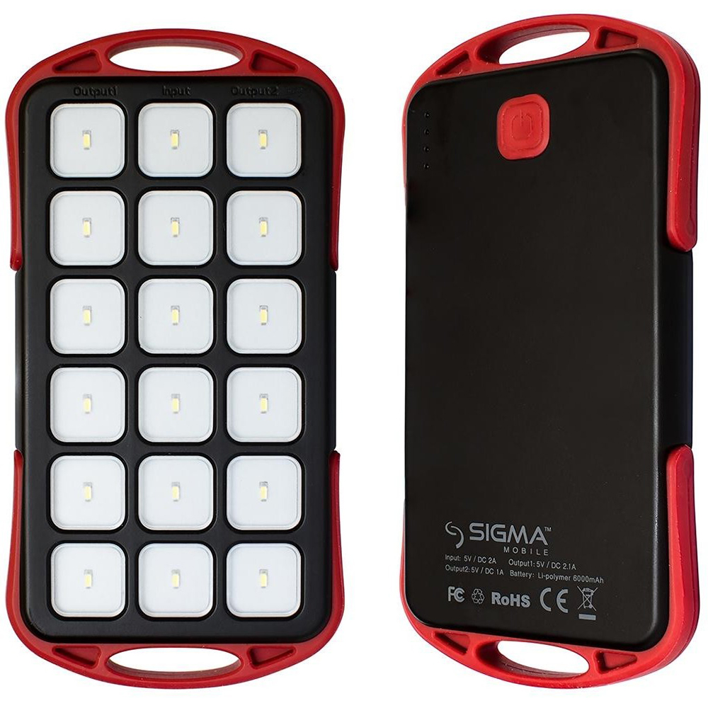 Powerbank Sigma X-Sport P6 6000 mAh Black, MOBILE X-sport P6 6000 mAh Black
Powerbank Sigma X-Sport P6 6000 mAh Black, MOBILE X-sport P6 6000 mAh Black