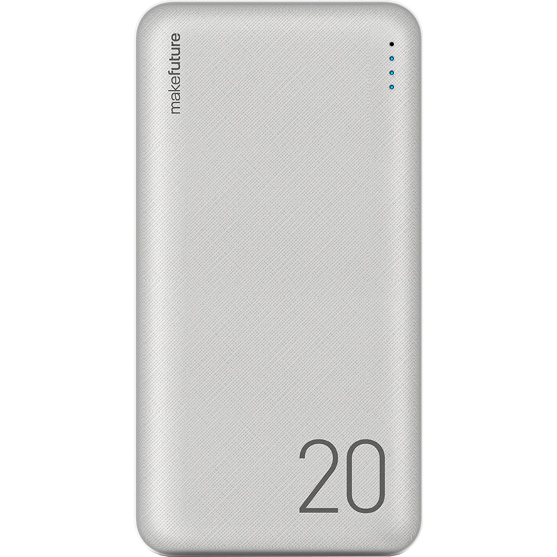 Powerbank MAKEFUTURE 20000 mAh Li-Pol White (MPB-201WH), УМБ 20000 mAh Li-Pol White (MPB-201WH)
Powerbank MAKEFUTURE 20000 mAh Li-Pol White (MPB-201WH), УМБ 20000 mAh Li-Pol White (MPB-201WH)