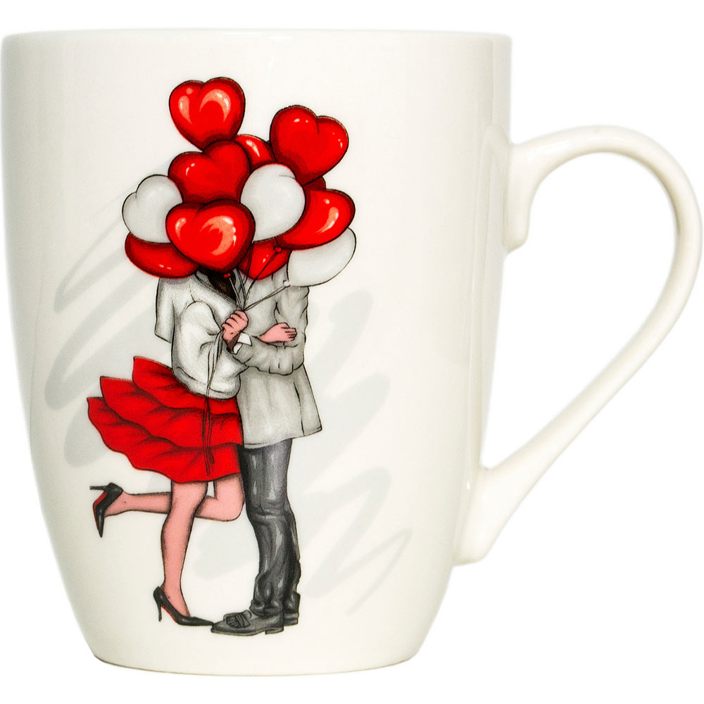 Кружка KERAMIA Love Time 360 мл (21-279-055), Чашка Love Time 360мл. 21-279-055 
Кружка KERAMIA Love Time 360 мл (21-279-055), Чашка Love Time 360мл. 21-279-055